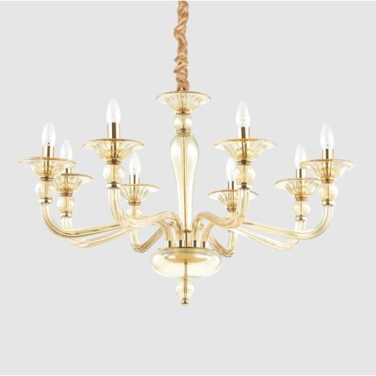 uveg csillar handmade szajjal fujt egyedi elegans luxus lampa glamour klasszikus villa kastely nappali konyha.jpg